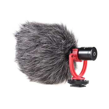 Microfon portabil Andoer AD-M2, Jack 3,5 mm, Universal, Negru Microfon portabil Andoer AD-M2, Jack 3,5 mm, Universal, Negru