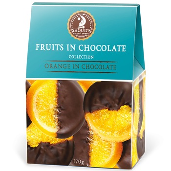 Portocala in ciocolata Orange in chocolate, SHOUD'E, 170g Portocala in ciocolata Orange in chocolate, SHOUD'E, 170g