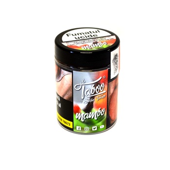 Tutun narghilea, Mambo, Taboo, capsuna, kiwi, piersica, nuca de cocos (50g) Tutun narghilea, Mambo, Taboo, capsuna, kiwi, piersica, nuca de cocos (50g)