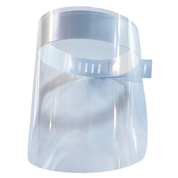 Viziera protectie fata, plastic transparent, prindere reglabila