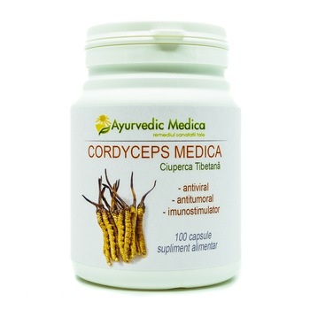 Cordyceps medica, Cordyceps sinensis, 100 capsule Cordyceps medica, Cordyceps sinensis, 100 capsule