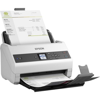 Scanner Epson WorkForce DS-870N, tip sheetfed cu ADF 100 coli, A4, Usb si retea, Scanare documente plane A3 cu functie Stitching Scanner Epson WorkForce DS-870N, tip sheetfed cu ADF 100 coli, A4, Usb si retea, Scanare documente plane A3 cu functie Stitching