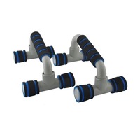 Set 2 manere pentru flotari, Malatec, maxim 200 kg, suprafata anti-alunecare