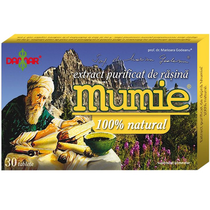 Mumie gyanta tisztított kivonata 30 tabletta