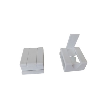 Set 2 cleme adezive pentru perdea Set 2 cleme adezive pentru perdea