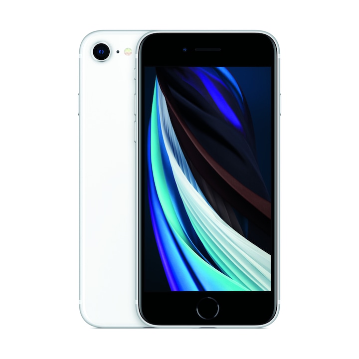 Apple iPhone SE 2020 Mobiltelefon, Kártyafüggetlen, 64 GB, LTE, Fehér