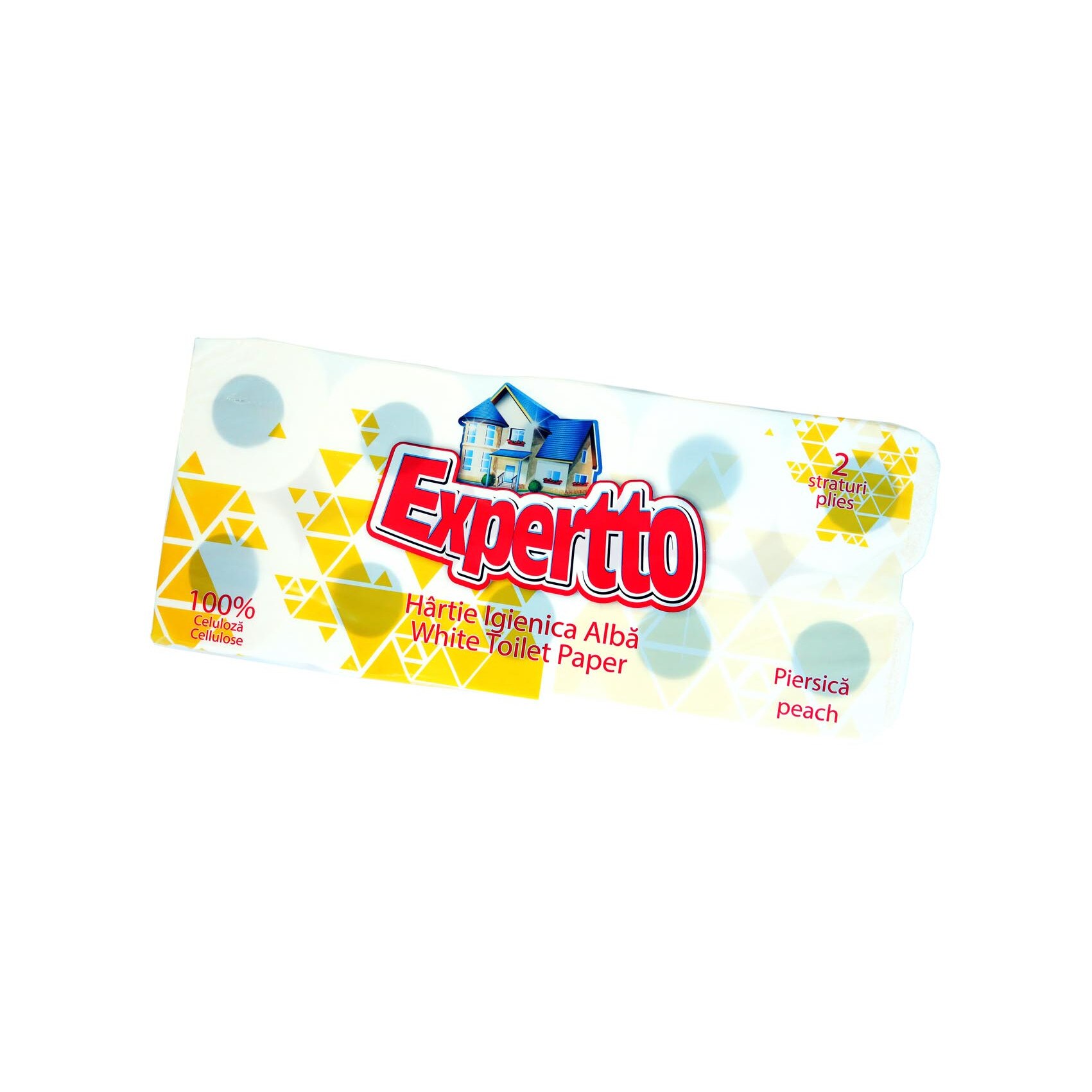 Hartie Igienica Expertto, Piersica, 2 straturi 10 role