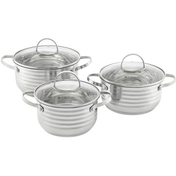Set oale 6 piese Ambition Twin, inductie, 18 cm/2.3 L, 20 cm/3.1 L, 24 cm/5.5 L Set oale 6 piese Ambition Twin, inductie, 18 cm/2.3 L, 20 cm/3.1 L, 24 cm/5.5 L