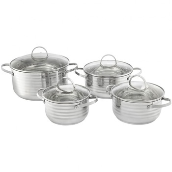 Set oale 8 piese Ambition Lex, inductie, 16 cm/1.8 L, 18 cm/2.3 L, 20 cm/3.1 L, 24 cm/5.5 L Set oale 8 piese Ambition Lex, inductie, 16 cm/1.8 L, 18 cm/2.3 L, 20 cm/3.1 L, 24 cm/5.5 L