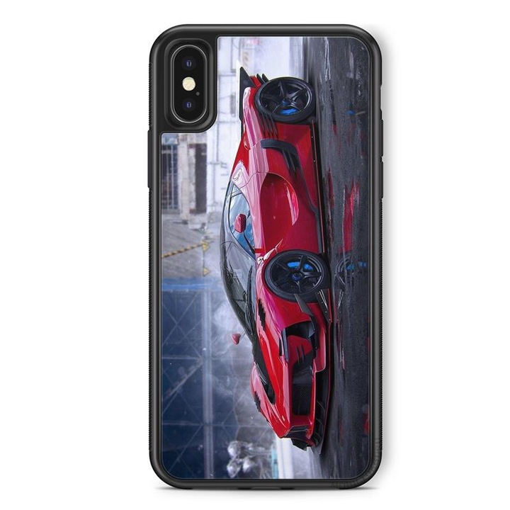 Carcasa din silicon TPU cu model Ferrari Samsung Galaxy A40 Husa de protectie din spate pentru telefon 10