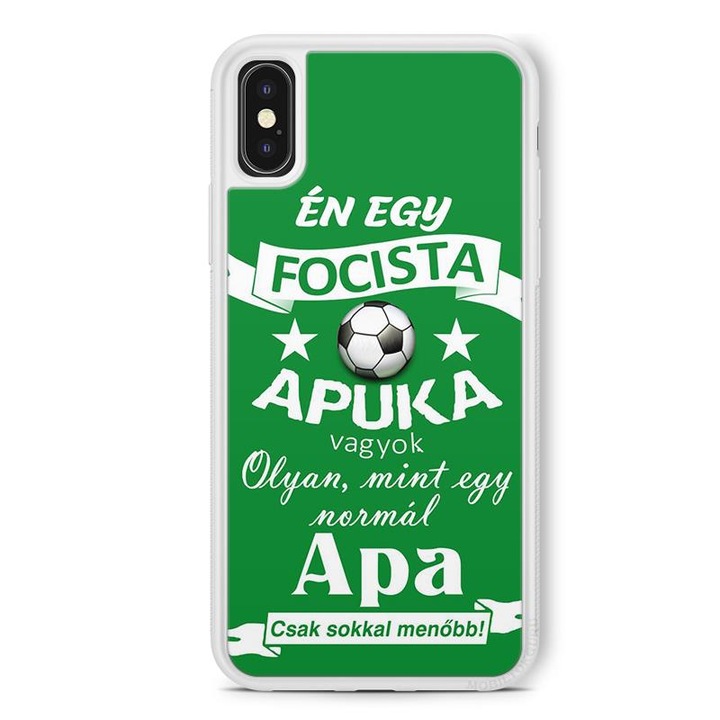 Focista apuka iPhone 5s ütésálló szilikon TPU tok hátlap telefontok 1