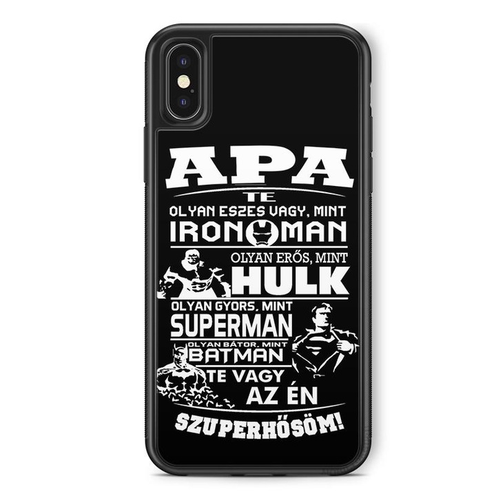 Apa az én szuperhősöm Huawei P-Smart 2021 ütésálló szilikon TPU tok hátlap telefontok 1.jpg