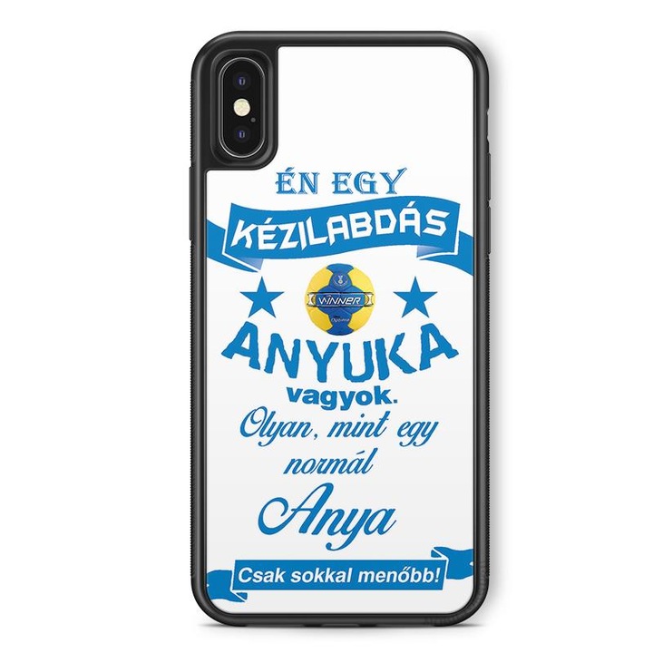 Kézilabdás anyuka iPhone 5s ütésálló szilikon TPU tok hátlap telefontok 1