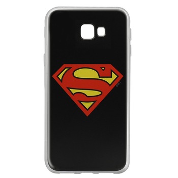 Husa Silicon DC Comics pentru Samsung Galaxy J4 Plus, Superman 002 Husa Silicon DC Comics pentru Samsung Galaxy J4 Plus, Superman 002