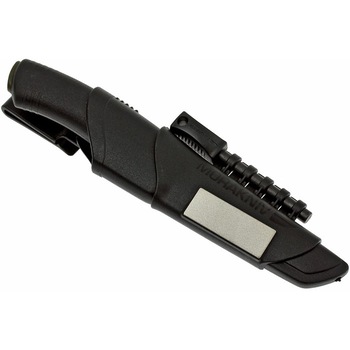 Cutit Morakniv Bushcraft Survival cu teaca, piatra de ascutit diamantata si amnar, lama de 11 cm Cutit Morakniv Bushcraft Survival cu teaca, piatra de ascutit diamantata si amnar, lama de 11 cm