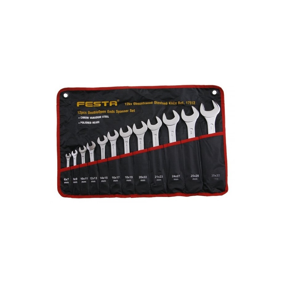 Trusa chei fixe 12 bucati 6-32 mm (husa) Levior 17512