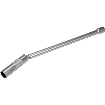 Cheie pentru bujii 14mm, Yato YT-08163, Cr-V, lungime 310mm, cu articulatie si extensie Cheie pentru bujii 14mm, Yato YT-08163, Cr-V, lungime 310mm, cu articulatie si extensie