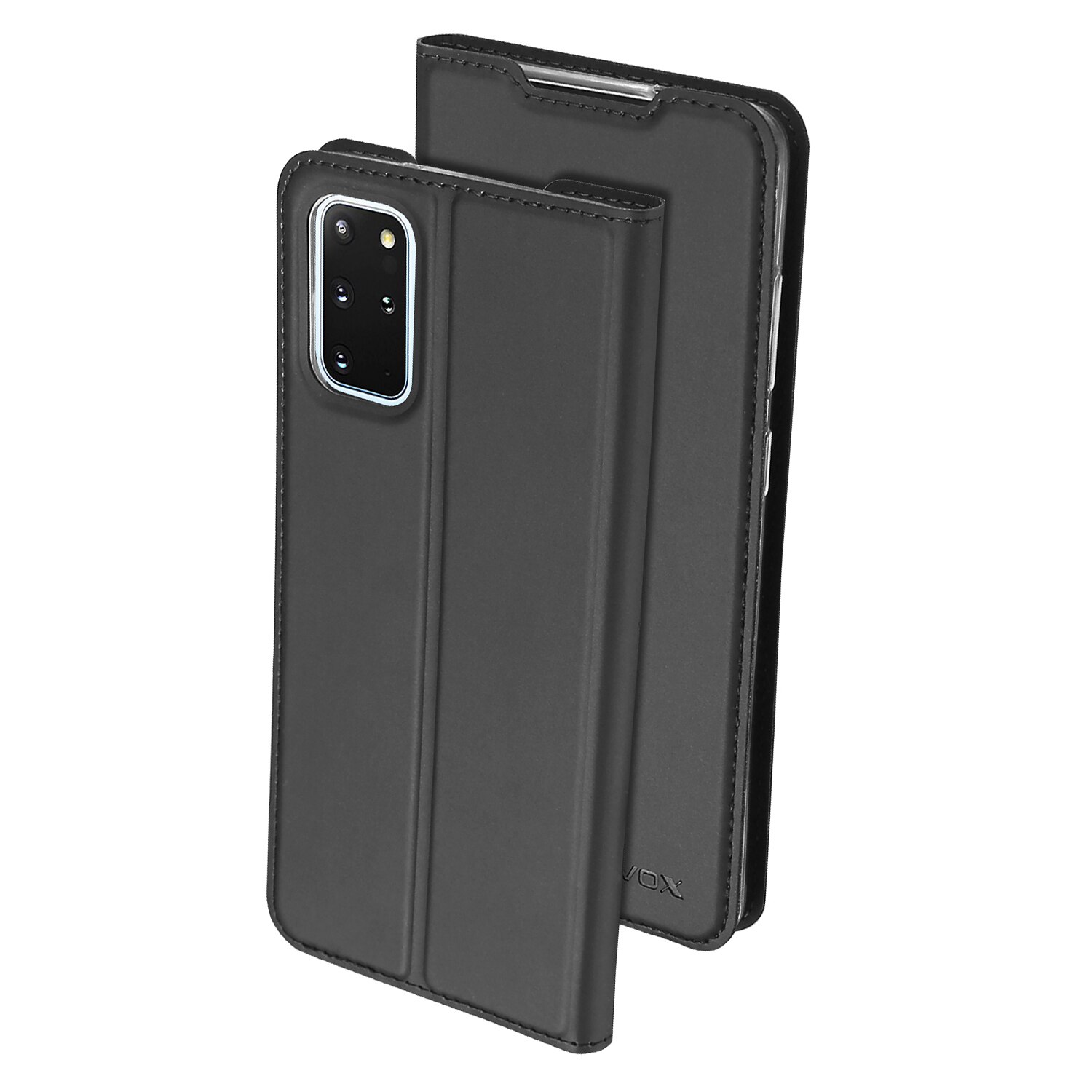 Husa book Nevox Vario pentru Samsung Galaxy S20 Plus, Negru