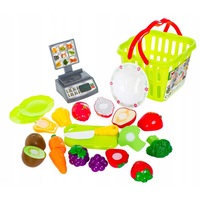 set de fructe si legume de taiat super market 15 piese unite cu velcro cu cos de cumparaturi cutit si tocator cantar farfurii multicolor imagen 17_0_
0