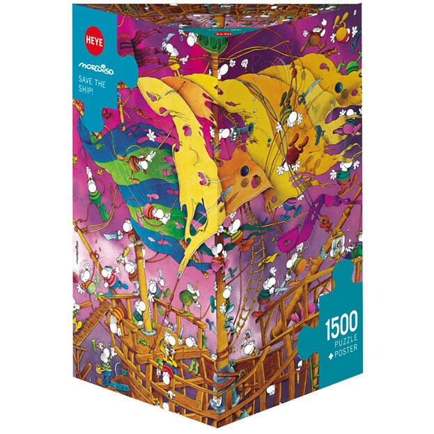 Puzzle Heye Save The Ship!, 1500 piese