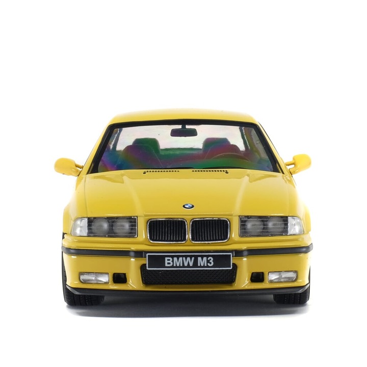 Solido BMW M3 E36 (1994) autó modell, 1:18, sárga