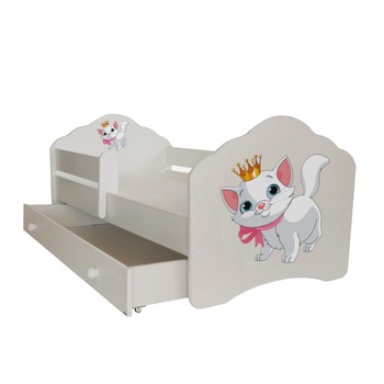 Pat cu un sertar cu bariera protectoare, FALA ,  Pat cu un sertar cu bariera protectoare, FALA ,