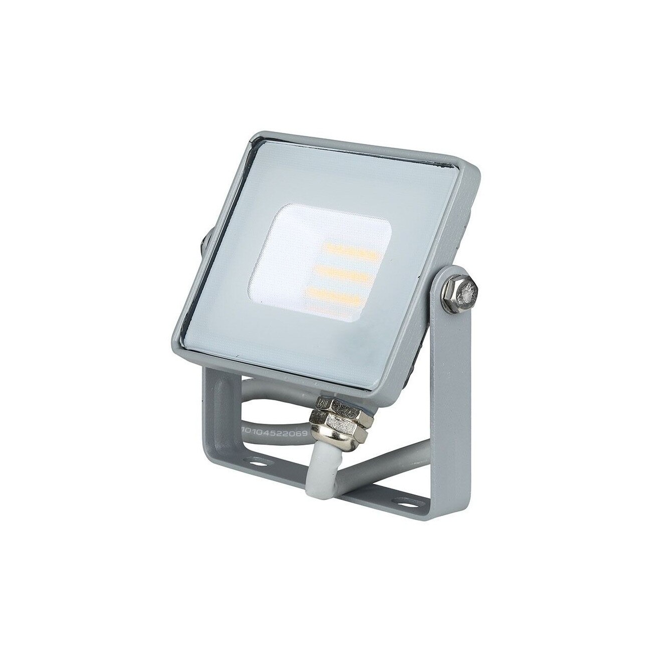 on a holiday lettuce cup Proiector led chip Samsung 10W, 800lm, IP65, lumina rece 6400K, gri, V-TAC,  5 ani garantie - eMAG.ro