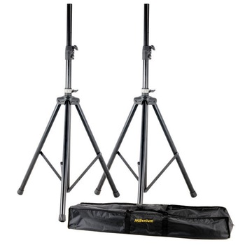 Set Stativ Boxe, Milenium, BS 2222 Pro, Profesional Set, 40kg/boxa, Negru, husa inclusa Set Stativ Boxe, Milenium, BS 2222 Pro, Profesional Set, 40kg/boxa, Negru, husa inclusa