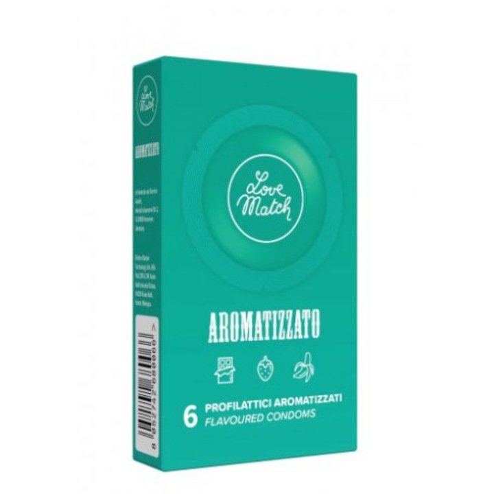 Love Match Aromatizatto ízesített óvszer 6db