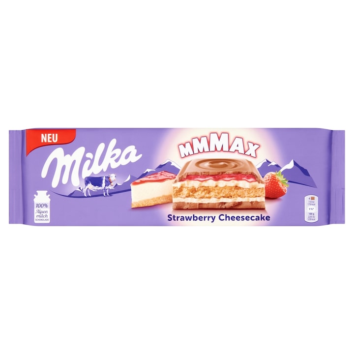 Milka Epres-Sajttorta csokoládé, 300 g
