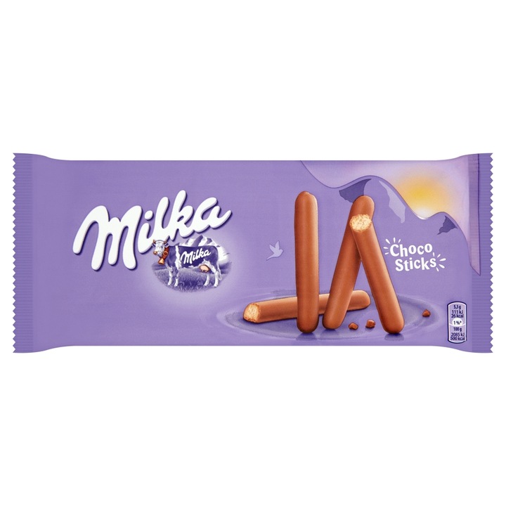 Milka Lila Stix csokoládés ostya, 112 g