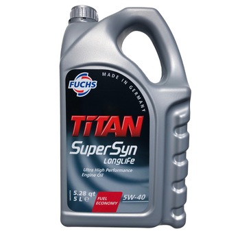 Ulei motor FUCHS TITAN SUPERSYN LONGLIFE 5W40, 5 Litri Ulei motor FUCHS TITAN SUPERSYN LONGLIFE 5W40, 5 Litri
