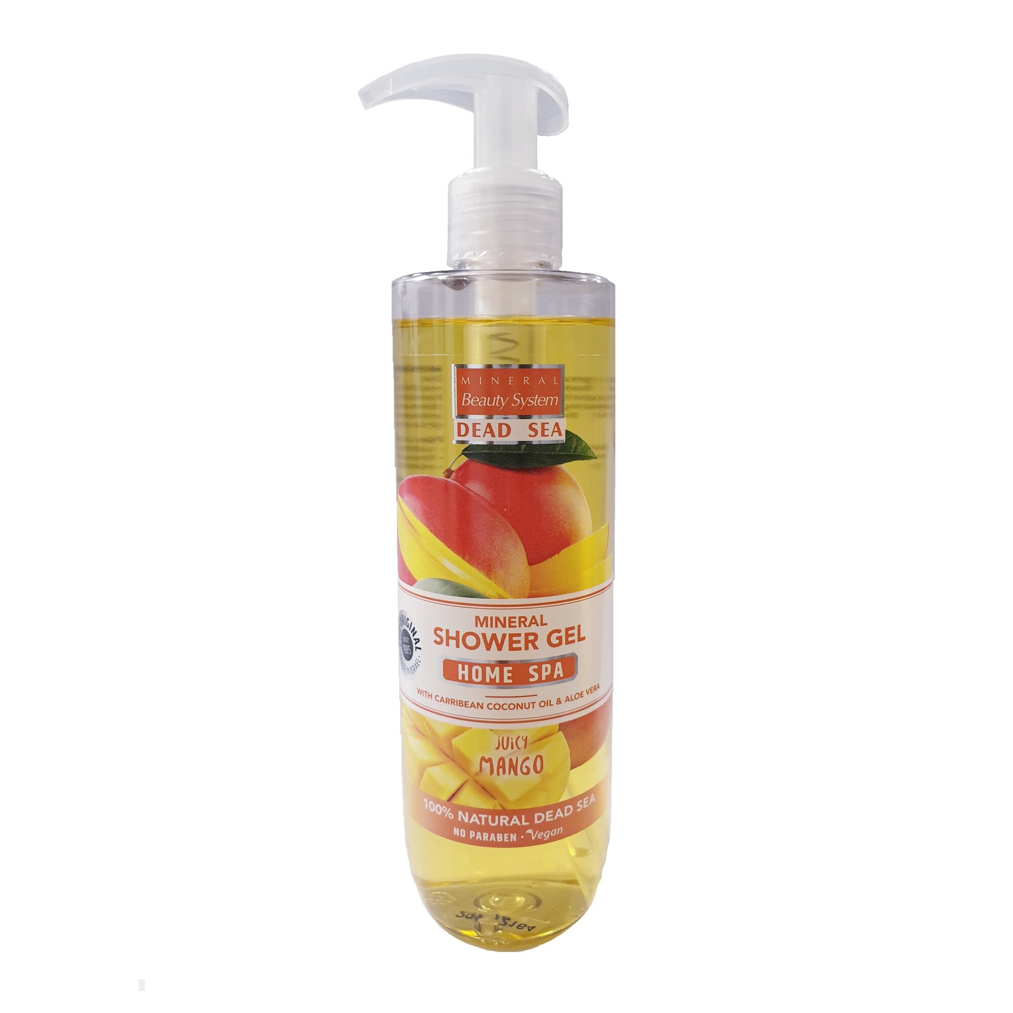 Gel de dus cu mango, fara parabeni, Mineral Beauty System, 300ml