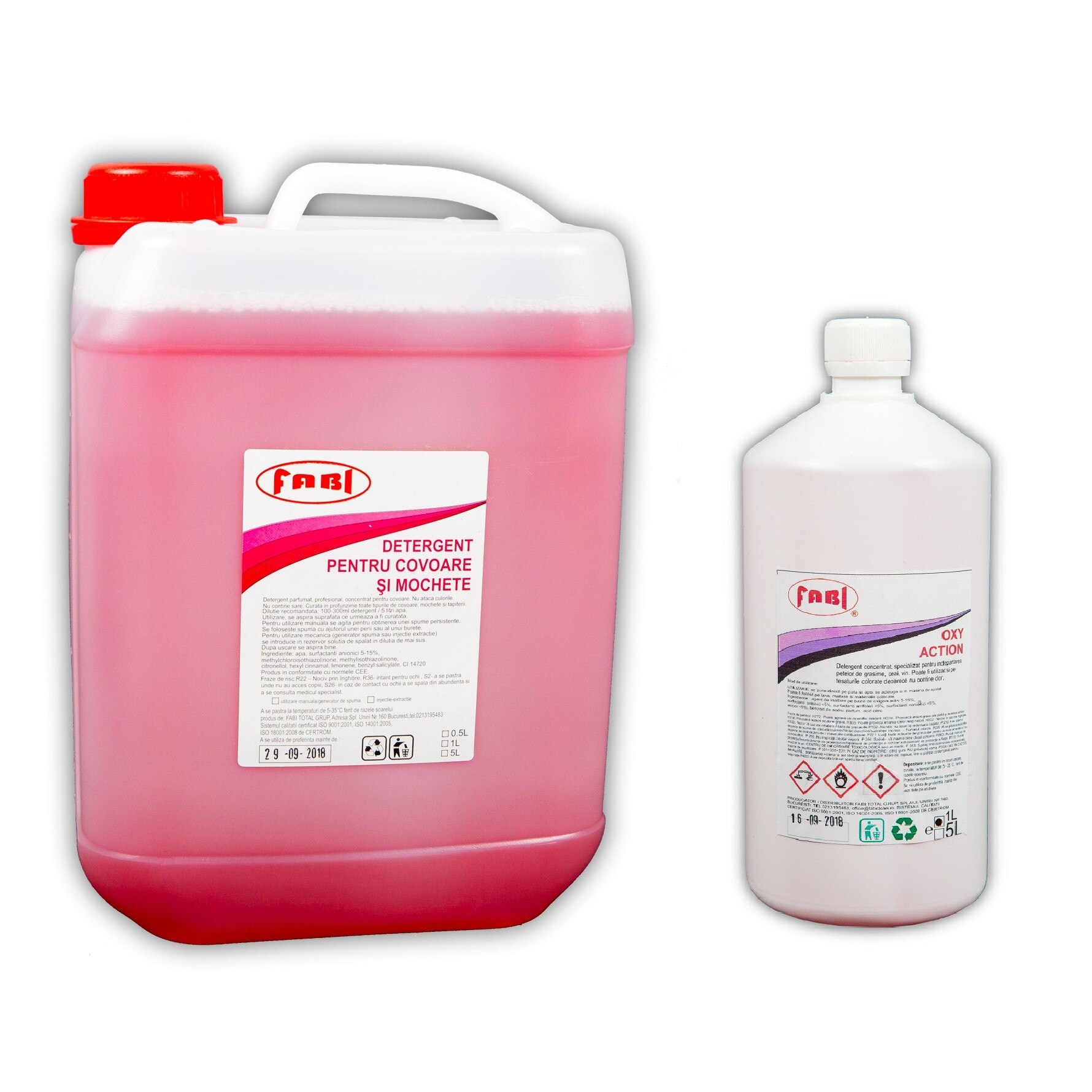 produse Fabi covor injectie-extractie 5L & Oxy Action 1L) - eMAG.ro