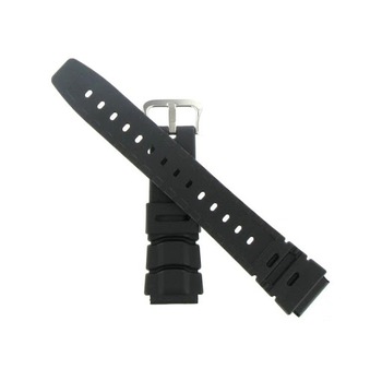 Curea originala Casio neagra, 18mm pentru AQ-10, ALT-6000 70621707 Curea originala Casio neagra, 18mm pentru AQ-10, ALT-6000 70621707