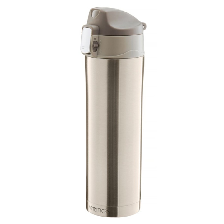 Термо чаша, Ambition, 420мл с лъскаво златисто предпазно копче