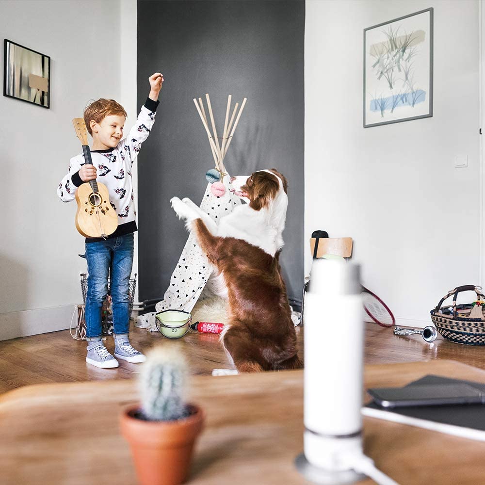 Camera Bosch Smart Home 360°, camera de interior, Alb - eMAG.ro