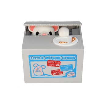 Pusculita Little Mouse Interactiva , Gri, Gri Pusculita Little Mouse Interactiva , Gri, Gri