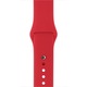 Szilikon prémium MTP szíj 44 mm, S-es méretű Rose Red Apple Watchhoz