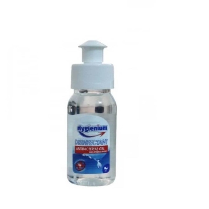 Gel Igienizant Antibacterian Hygienium, Cantitate 50 ml, Geluri Antibacteriene pentru Curatarea Mainilor