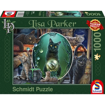 Puzzle Schmidt - Lisa Parker: Magical cats, 1000 piese Puzzle Schmidt - Lisa Parker: Magical cats, 1000 piese