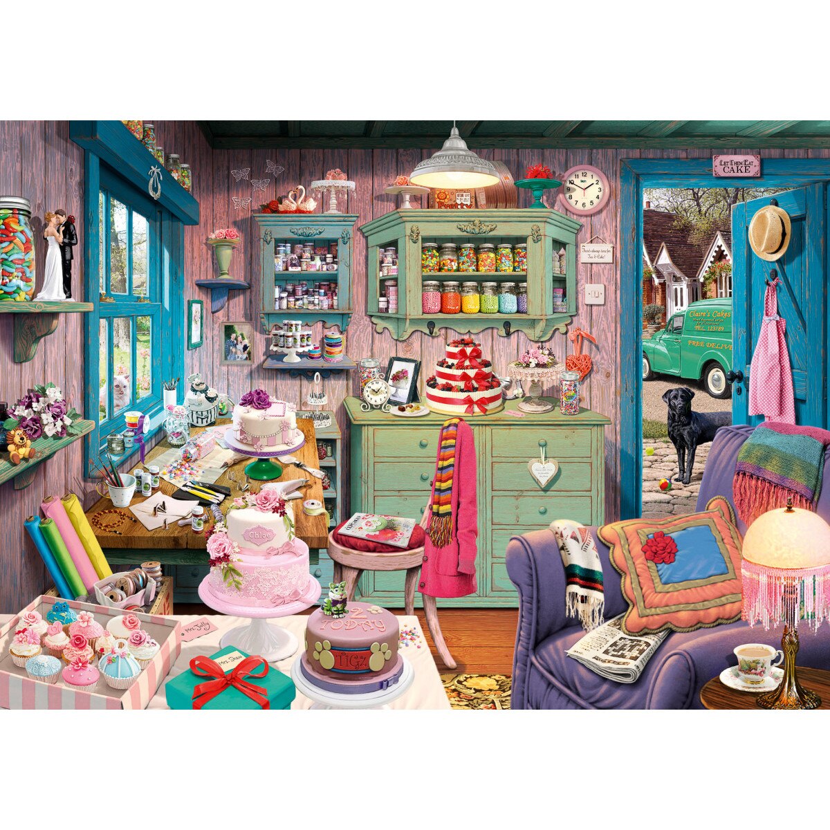 Puzzle Schmidt - Steve Read - Grandmother'S Room, 1.000 piese (59653)