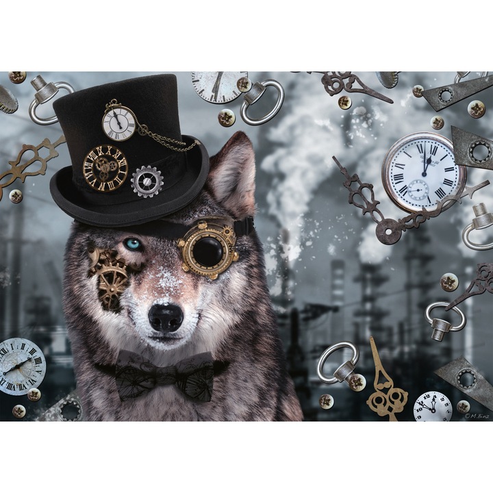 Пъзел Schmidt - Markus Binz - Steampunk Wolf, 1000 части (59647)