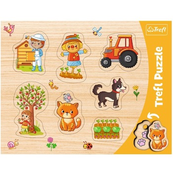 Puzzle Trefl - Town, 7 piese (31306) Puzzle Trefl - Town, 7 piese (31306)