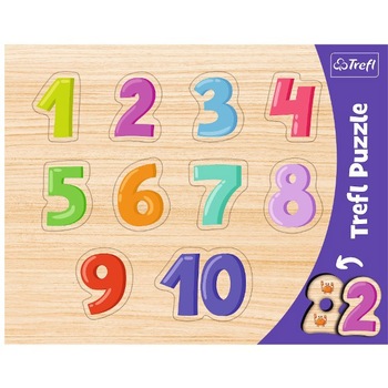 Puzzle Trefl - 1-10, 10 piese (31304) Puzzle Trefl - 1-10, 10 piese (31304)