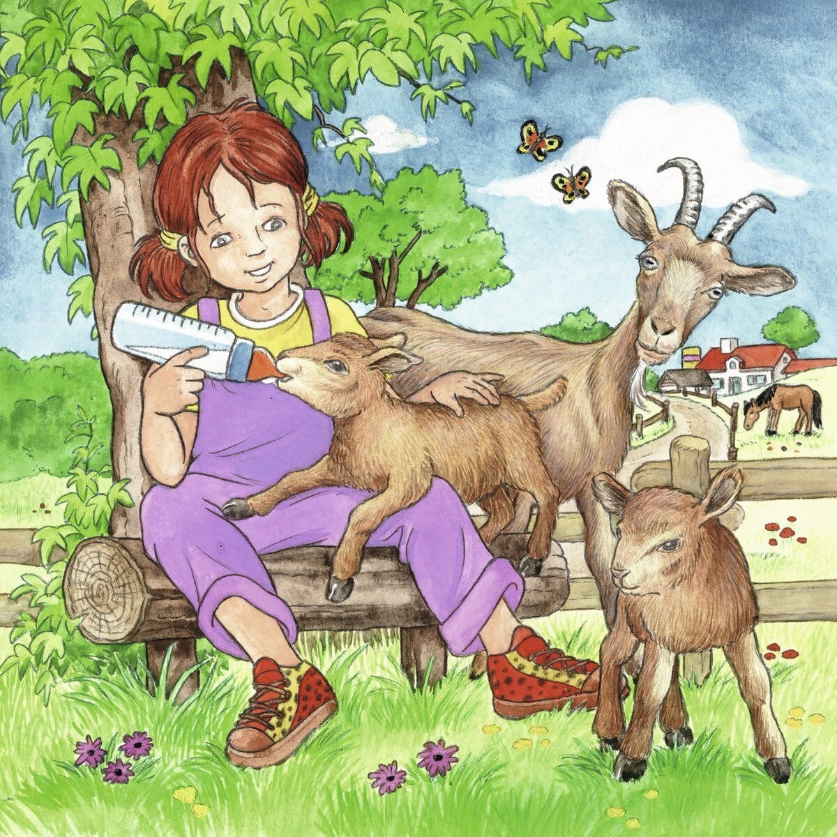 Puzzle Ravensburger - My Favorite Animals, 3x49 piese (09351)