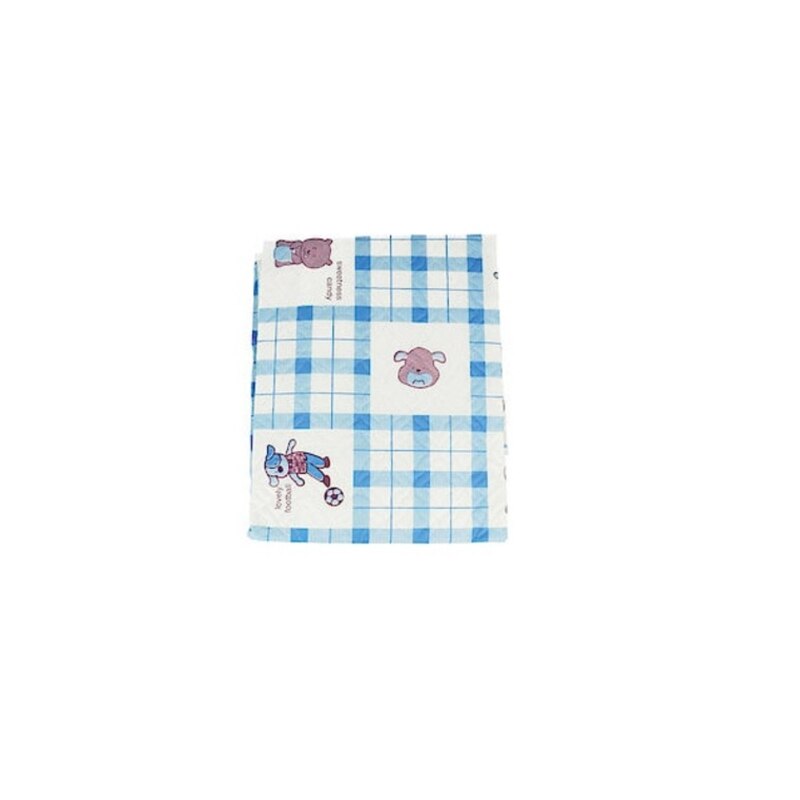 Saltea de infasat impermeabila 55 x 70 cm Akuku A0254-A, Albastru