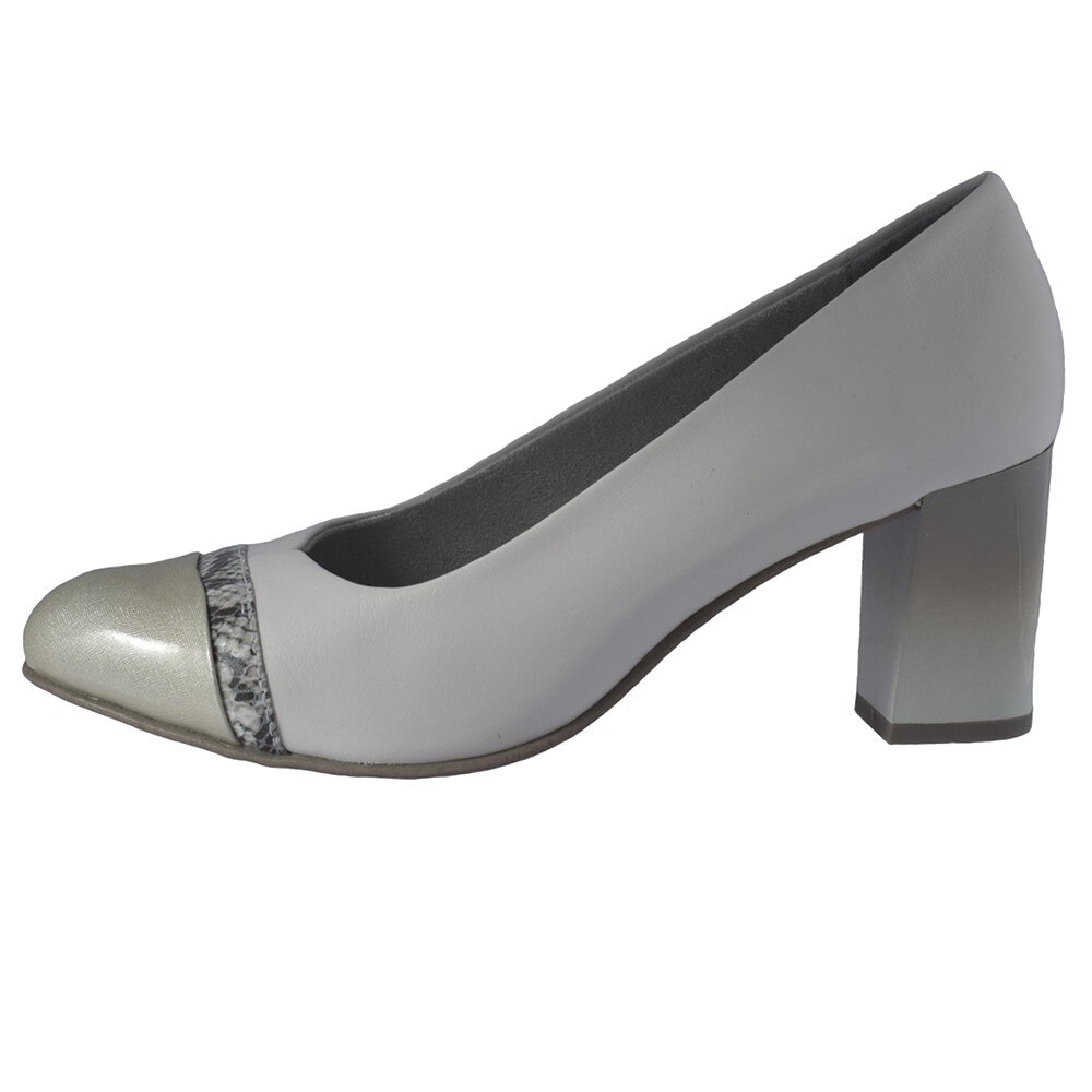Pantofi dama, din piele naturala, Jana, 8-22492-24-13-O-09, alb, Alb