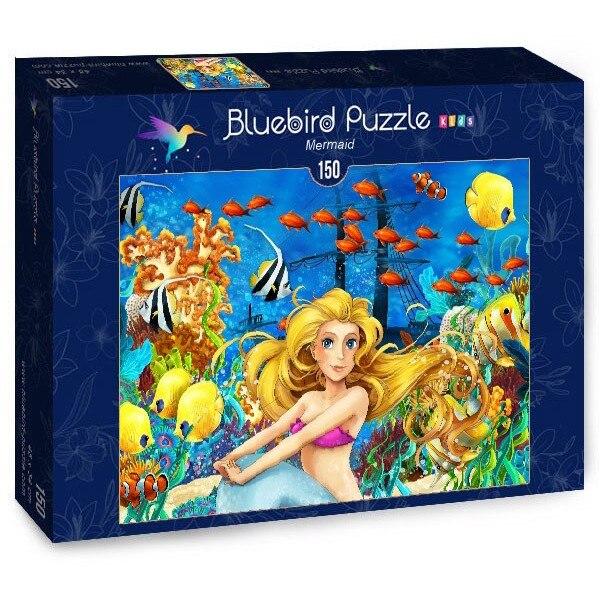Puzzle Bluebird - Mermaid, 150 piese (70347)