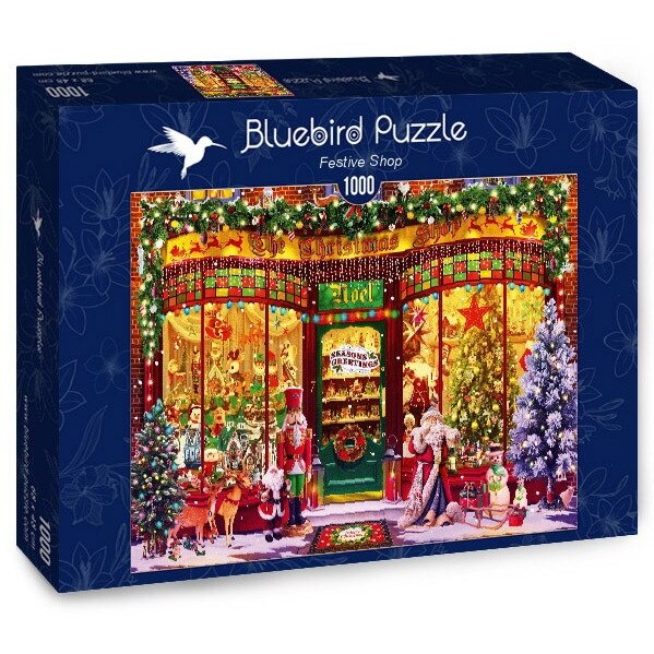 Puzzle Bluebird - Festive Shop, 1.000 piese (70342-P)